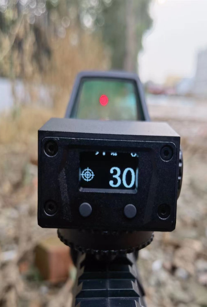 cobtec c7 laser range finder red-dot sight
